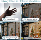 Window Film Transparent Heat Control UV Blocking, 50% VLT Window Tint for Shopfront Glass with Installation Tools, PET Material, Ideal for Stores, Glass Doors and Display Windows, 23.6Inch×78.7Inch