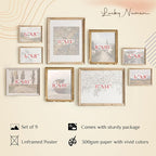 Set 9 Vintage Wall Decor French Country Gallery Wall Art - Vintage Art Wall Decor, Sketch Poster Landscape Wall Art, French Country Wall Decor Art Prints Moody Modern House Decor(11X14 IN UNFRAMED)