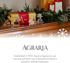 Agraria PetiteEssence Flower and Reed Diffuser Set, 1.7 oz, Handcrafted Sola Flower Botanical Scent Diffuser for Home, Scented Oil Gift Set