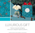 AGRARIA AirEssence & PetiteEssence Flower and Reed Diffuser Set, Luxury Home Fragrance Set, Scented Oil Reed Diffuser Gift for All Occasions