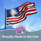 Clear Air Odor Eliminator Gel Beads - 12 oz, Pack of 2 - Air Freshener Made with Essential Oils - Eliminates Odors in Bathrooms, Cars, Boats, RVs & Pet Areas - Lavender Vanilla Scent