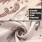 Lunerfex Boho Floral Tapestry Mandala Wall Tapestry, Cute Tapestries for Bedroom Beige Flower Tapestries Wall Hanging for Bedroom Living Room Decor Beige-1 60"x80"