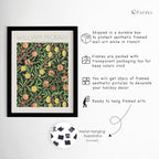 Framed Wall Art Set, Green Botanical Prints, Set of 10 pcs Eclectic Framed Posters for Room Decor, William Morris Wall Art, Aesthetic Nature-Inspired Gallery Wall Decor for Living Room, Bedroom, Kitchen