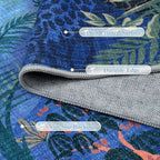 LIVEBOX Washable Bedroom Rug 8x10 Under Bed, Modern Stain Resistant Botanical Rug for Living Room Playroom Kids Boy Room, Non-Slip Jungle Forest Print Rugs for Nursery Baby