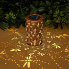 Solar Lanterns Outdoor Waterproof, Dragonfly Birthday Gifts for Women Men, Hanging Solar Lantern for Yard, Patio, Porch, Backyard, Landscape, Garden Decor