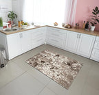 Keen Home Design Area Rugs - 3x5 Non-Shedding, Abstract Rugs for Kitchen, Living Room, Bedroom, Dining Room, Entryway - Size: 3' x 5', Multi