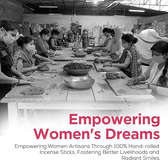 Satya Indian Rose Incense Sticks 180 gm (15GM X 12 Pack) from Satya Sai Baba Nag Champa and Raajsee Incense Sticks Holder Bundle, Free from Chemicals,Natural Insenses