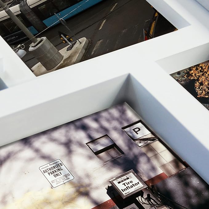 Jerry & Maggie 4X6 Collage Picture Frames for Wall Decor, 21 Opening Collage Wall Hanging for 6x4 Photo, Multi Picture Frame Set with One-piece Design White