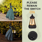 Guichifun Fairy Statues Solar Outdoor Lights - Resin Garden Figurines Decorations for Patio Yard Lawn Decor Housewarming Gardening Gifts for Women Mom 7.4 x 5.3 x 12 Inch