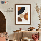 VCK 18x24 Brown Poster Frame 3 Pack, Wood Picture Frame with Exclusive Wood Grain, Wall Mounting Hanging