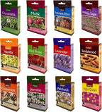 Tulasi Classic Incense Cones with Natural Oils Scents, Set of 12 Fragrances (180 Cones) Calming Home Aromatherapy, Meditation, Relaxing, Mixed Scents with Natural Oils