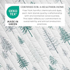 Rustic Cabin King Size Quilt Set with Shams - All-Season, Lightweight, Reversible Bedspread - Lodge-Themed Summer Bedding Sets (King/California King, Truckee - Grey)