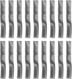 18 Pcs Plastic Spiral Binding Coil, 4:1 Pitch, 38mm Diameter, Reusable, Up to 310 Sheets High Capacity Binding Coil, for A4 Paper, Documents, Business