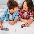 ArtCreativity Pullback Flip Cars for Kids – Set of 12 Stunt Toy Cars in 8 Designs – Diecast Mini Race Cars for Boys and Girls – Fun Retro Car Toys for Racing and Tricks