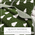 Great Bay Home Full/Queen Reversible Rustic Lodge Olive Bedspread Quilt with Shams - All Season Cabin Coverlet Bedding Set (Includes 1 Quilt, 2 Pillow Shams)