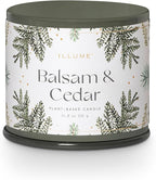ILLUME Vanity Tin Candle, Balsam & Cedar