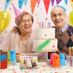 10 Pack Mini Acrylic Picture Frames 2.5 x 3.5 Inch Clear Acrylic Business Card Frame Double Sided Magnetic Photo Block Frames Wallet Size Desktop Display Stand for Office Home