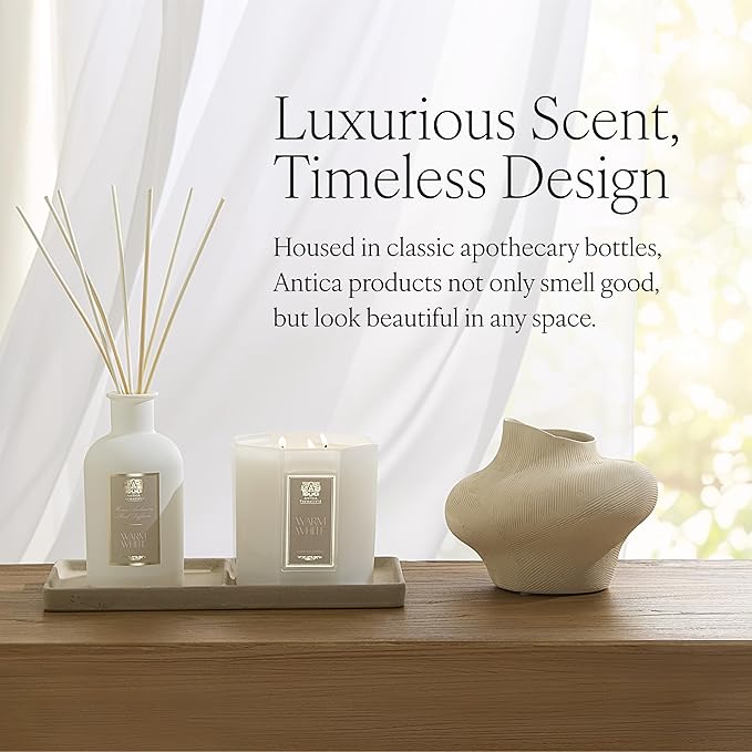 Antica Farmacista Home Ambiance Diffuser, Warm White 8.45 Fl Oz