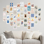 Y2K BOO Matisse Inspired Wall Collage Kit - 50 Aesthetic Posters for Room Decor, Perfect for Dorms and Bedrooms, Colorful Art Prints for Teen Girls and Creative Spaces
