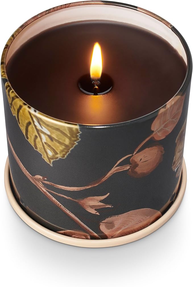 ILLUME Noble Holiday Collection Midnight Pumpkin Vanity Tin Candle, 11.8 oz