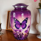 Olivia Memorials Butterfly Urn for Ashes Women - Cremation Urns for Adult Female Human - Large Urns for Mom