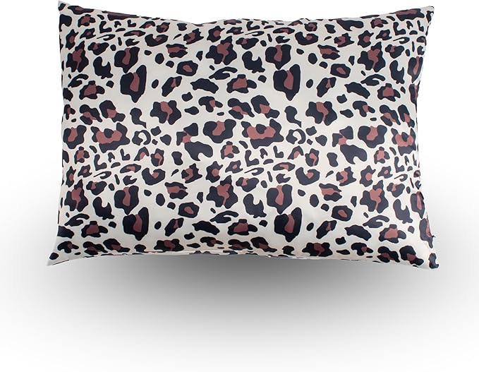 Satin Beauty Pillowcase for Hair and Skin with Hidden Zipper. 20x26 Inches 1 Pack Pillowcase. Soft Breathable Smooth Cooling Pillow Covers for Sleeping. (SPL)