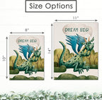 Dragon Art Prints (Set of 4) - Unframed - 8x10s | Wall Art for Enhancing Home or Office Decor | Kid's Room Decor | Living Room Decor | Bedroom Decor | Classroom Decor | Bedroom Wall Art