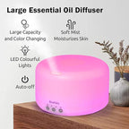 BlueHills Premium 1000 ML XL Essential Oil Diffuser Aromatherapy Humidifier with Remote for Large Room Home 18 Hour Run Huge Coverage Area 1 Liter Mood Lights Extra Large Capacity White D001