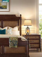 LEDIARY 18.72" Sliver LED Lantern Flickering Flame Table Lamps for Bedrooms Set of 2, Small Farmhouse Rustic End Table Lamps, Halloween Decorative Lantern Bedside Lamps for Living Room