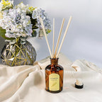 Premium Reed Diffuser Set - 8.8 oz (250 ml) Bedroom Bathroom Living Room Home Fragrance Products Rosemary&Mint Scent 1 Pack