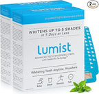 Advanced Teeth Whitening Strips – Pack of 20 (10 Treatments) - 5 Shades Brighter in 5 Days - Mint Flavored with Enamel Safe Comfort Fit Technology - Teeth Whitening Kit for Sensitive Teeth