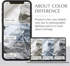 jinchan Boho 100% Cotton Muslin 50x60 Throw Blanket Lightweight 3 Layer Grey Blanket Washable Reversible Breathable Decorative Geometric Striped Patterned Gray Soft Cozy for Sofa Bed All Season Gift