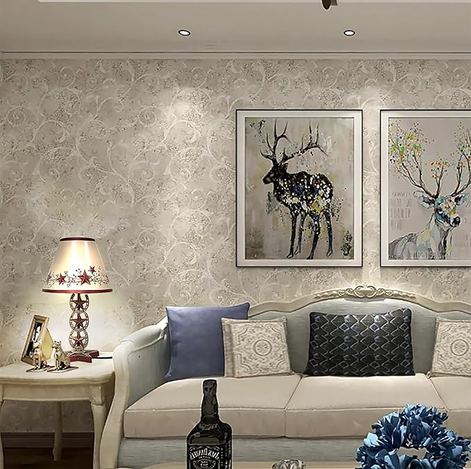 SnS Cowboy Western Horseshoe Vintage Hand Painted Resin Table Lamp Country Home Decoration,Christmas Star Horseshoe Lamp