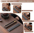 CEREMONY Incense Holder for Sticks，Ceramic Insence-Stick Holder Ash Catcher，Incense Holder Timkburner for Meditation Yoga Spa Room Decor