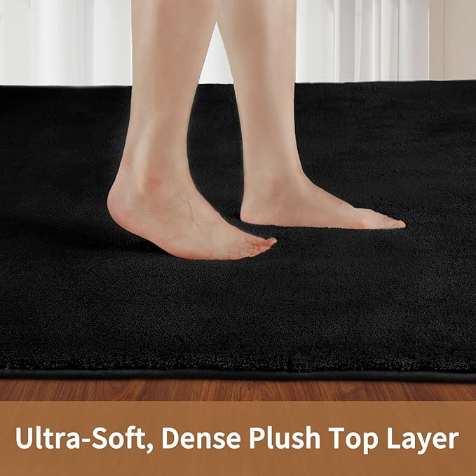 Sour Lemon 8x10 Area Rugs for Living Room, Soft Large Area Rug Fluffy Rugs for Bedroom，Machine Washable Area Rug Non Slip Carpet Rug for Living Room Playroom Kids Room Home Decor