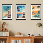 FIXSMITH 11x17 Picture Frame Set of 4, Photo Frame with HD Plexiglass, Display Pictures 9x15 with Mat or 11x17 Without Mat, Black Picture Frames Collage Wall Decor, Gallary Wall Frame