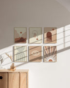 Haus and Hues 8.5x11 Natural Oak Wood Picture Frames Set of 25 - Premium Bulk Picture Frames 8.5x11 Bundle - Elegant Gallery Wall Frame Set for Posters, Art Display - Ideal for Wall Decor in Home &