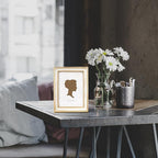 AELS 5x7 Inch Vintage Picture Frame, Elegant Antique Photo Frames with Glass Front, Photo Display, Tabletop Wall Hanging, Gift Ideas, Off-white with Gold Trim