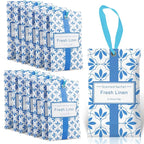 SCENTORINI Linen Scented Sachets for Drawers and Closets, 14 Packs, Long-Lasting Sachets Bags Wardrobe Freshener, for Drawers, Closets, Cars