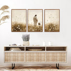 KAIRNE Jesus Framed Canvas Wall Art,Lost Sheep Wall Decor Set of 3(16”X24”),Holy Christian Art Print,Religious Scripture Pictures,Bible Renaissance Wall Painting for Living Room,Bedroom,Church Decor