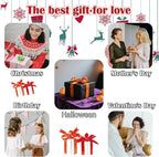 Stained Glass Window Hanging 4 Pcs Set Animals Large 11.8" - Desert Landscape Yellow Suncatcher Door Garden Sun Catcher Decor Birthday Christmas for Mom Woman Nana Men