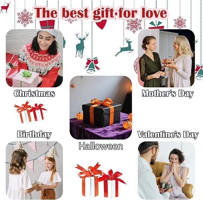 Stained Glass Window Hanging 4 Pcs Set Animals Large 11.8" - Desert Landscape Yellow Suncatcher Door Garden Sun Catcher Decor Birthday Christmas for Mom Woman Nana Men