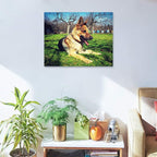 Personalized Photo to Canvas Print - Canvas Prints With Your Photos on Custom Wall Art for Bedroom, Living Room, Wedding Baby Pet Family Picture Framed Wall Art (14" W x 11" H)