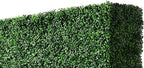 AGPL Upgraded Artificial Boxwood Hedge Wall with Gray Color Planter Room Divider and Privacy Wall Backdrops (48" H 48" W 12" D)