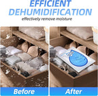 100 Gram 30 Packs Moisture Absorbers, Dehumidifier Bags for Bathrooms, Basements, Rvs, Humidity Packets for Closet