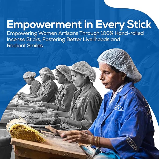 Satya Karma Incense Sticks, Satya Bng (Bangalore) Insenses 15gmx12 Pack with Raajsee Incense Holder Bundle, Satya Nagchampa Natural Incense