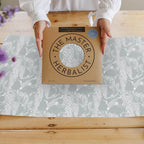 The Master Herbalist Fragrant Fresh Linen Scented Drawer Liners in a Classical Heron Design (Folded) | Pack of 5 Sheets | Contains Essential Oils | Made in The UK. (Fresh Linen, Folded)