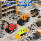 ZHFUYS 12PCS Metal Mini Cars Toy for Kids, Toy Cars for Kids, Trucks Toy Vehicles Set for Toddlers, Party Favors for Toddler Toys,Educational Play, Birthday Gift for Boys Girls