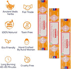 Satya Nagchampa Champa Incense Sticks, Satya Bng (Bangalore) Insenses 15gmx3 Pack (45 GMS) with Raajsee Incense Holder Bundle, Satya Nagchampa Natural Incense