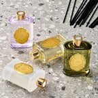 M&SENSE 8.4 oz Large Reed Diffuser for Home | Forest Scent Oil Diffuser with Sticks | Bedroom Bathroom Living Room Decor